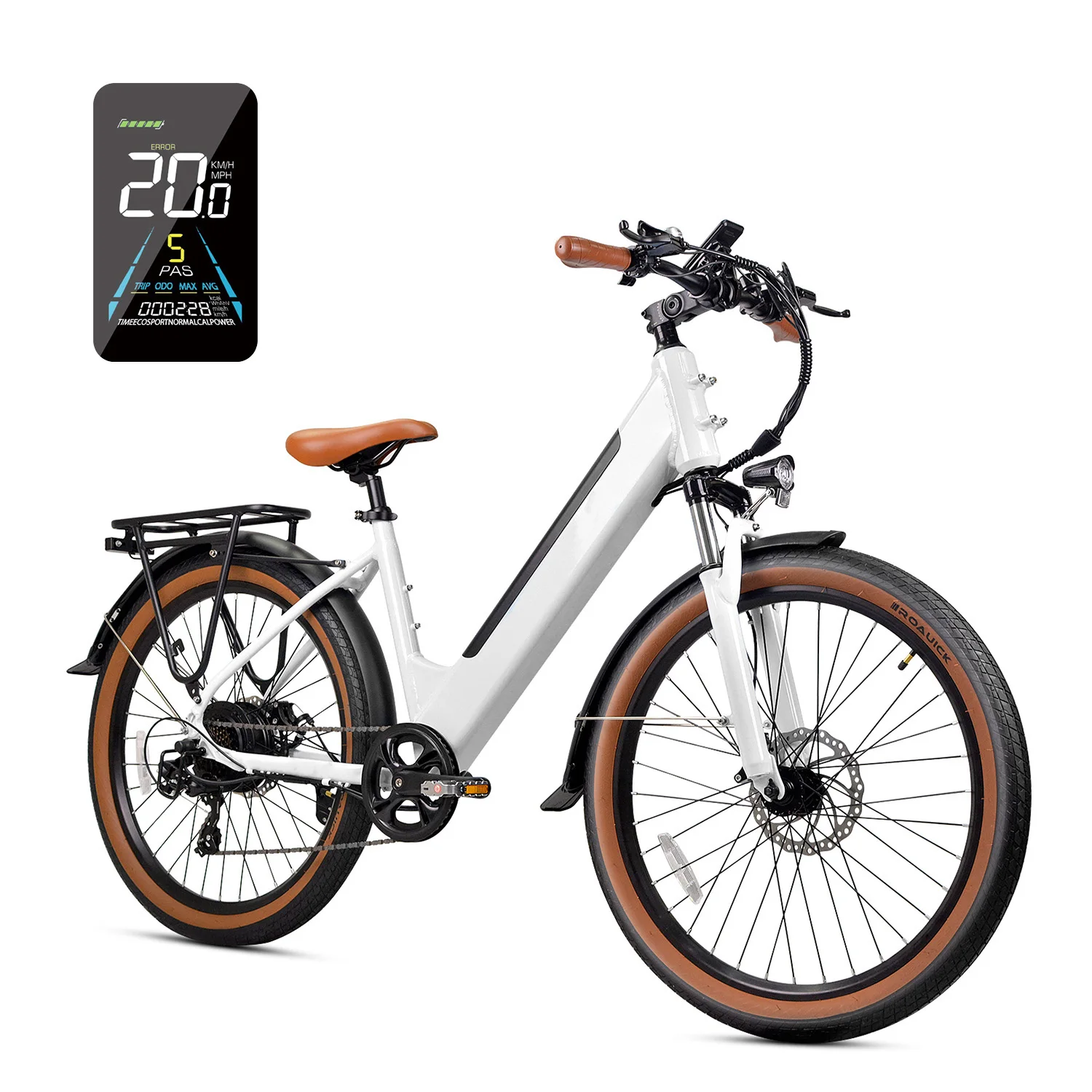 500W electric bicycle front and rear disc brakes adult electric bicycle 48v12ah 40km/h off-road outdoor bicycle