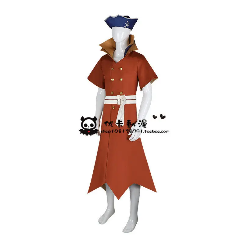 Anime Ryusui Nanami Cosplay Costumes Coat Hat Belt Nanami Ryusui Suit Wig Shoes Halloween Carnival Party Prop Cos Adult Women view 3