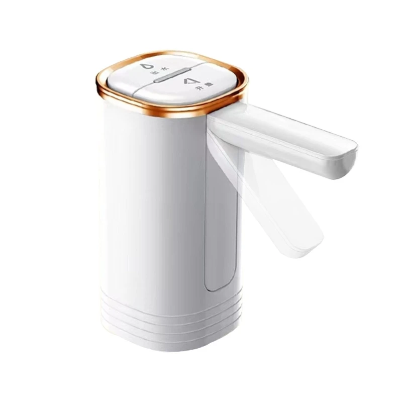 เครื่องสูบน้ำไฟฟ้าพลาสติกขนาดเล็กแบบพับได้เครื่องปั๊มน้ำถังน้ำอัตโนมัติเหมาะสำหรับถังน้ำ