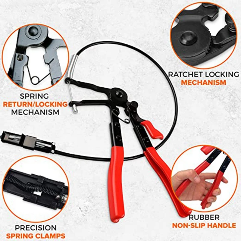 Tube Bundle Pliers With Wire Tube Bundle Pliers Multi-Function Tool Car Straight Throat