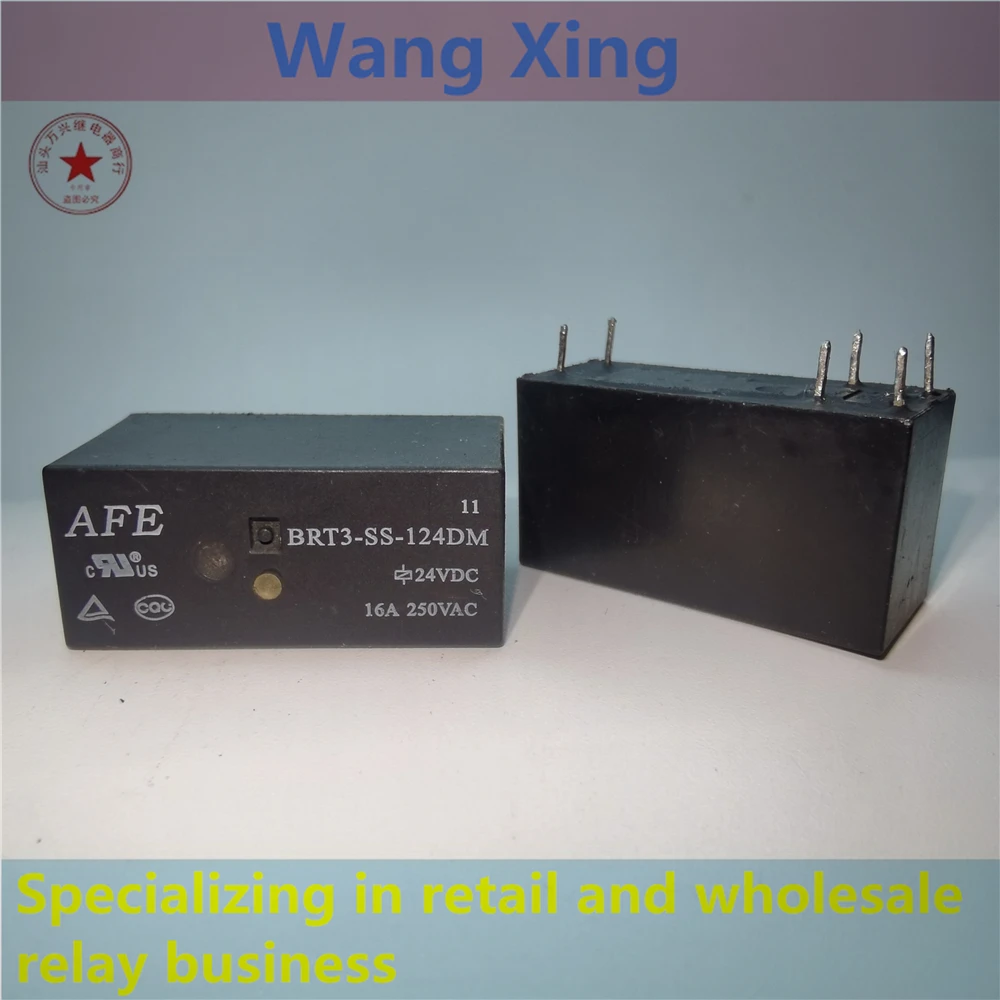 BRT3-SS-105DM BRT3-SS-112DM BRT3-SS-124DM Electromagnetic Power Relay 6 Pins