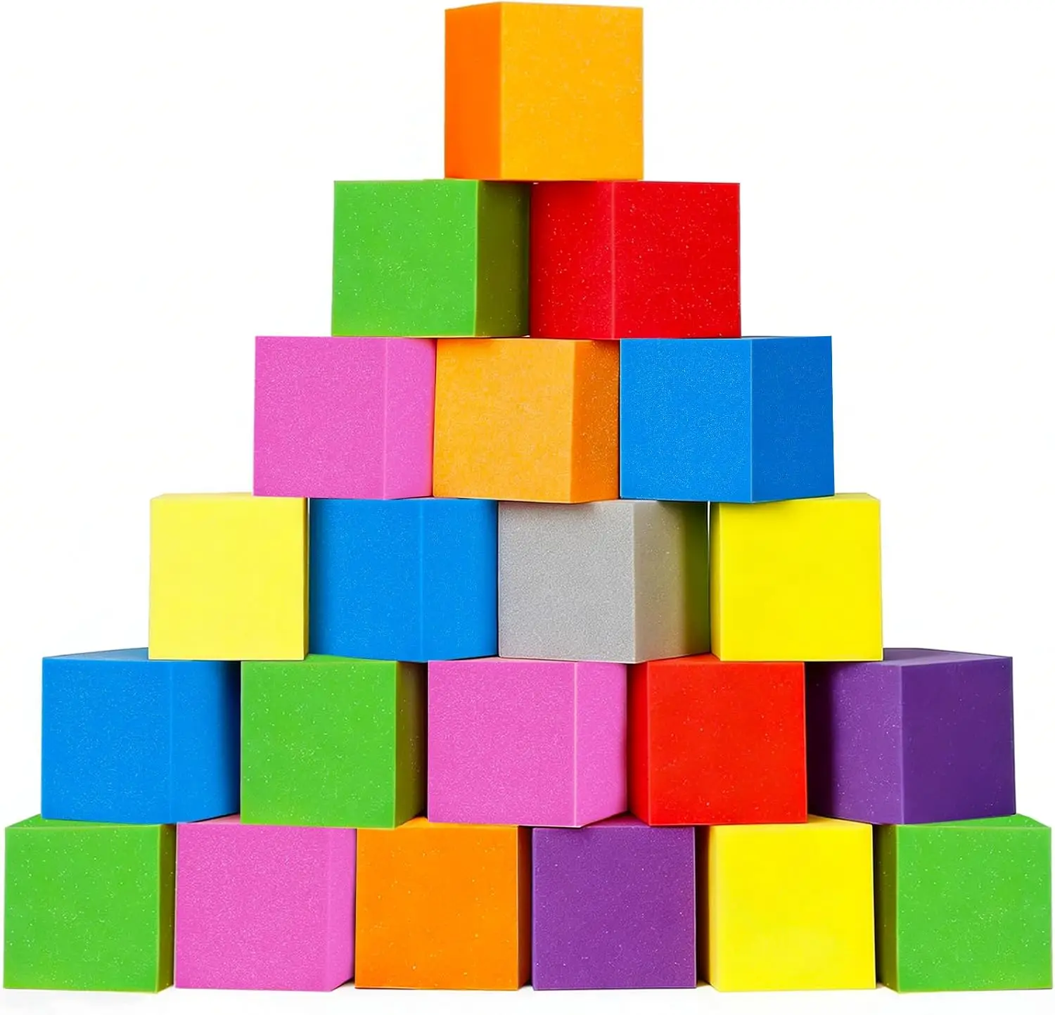 Soft Foam Pit Blocks - 40 Pcs 5.9