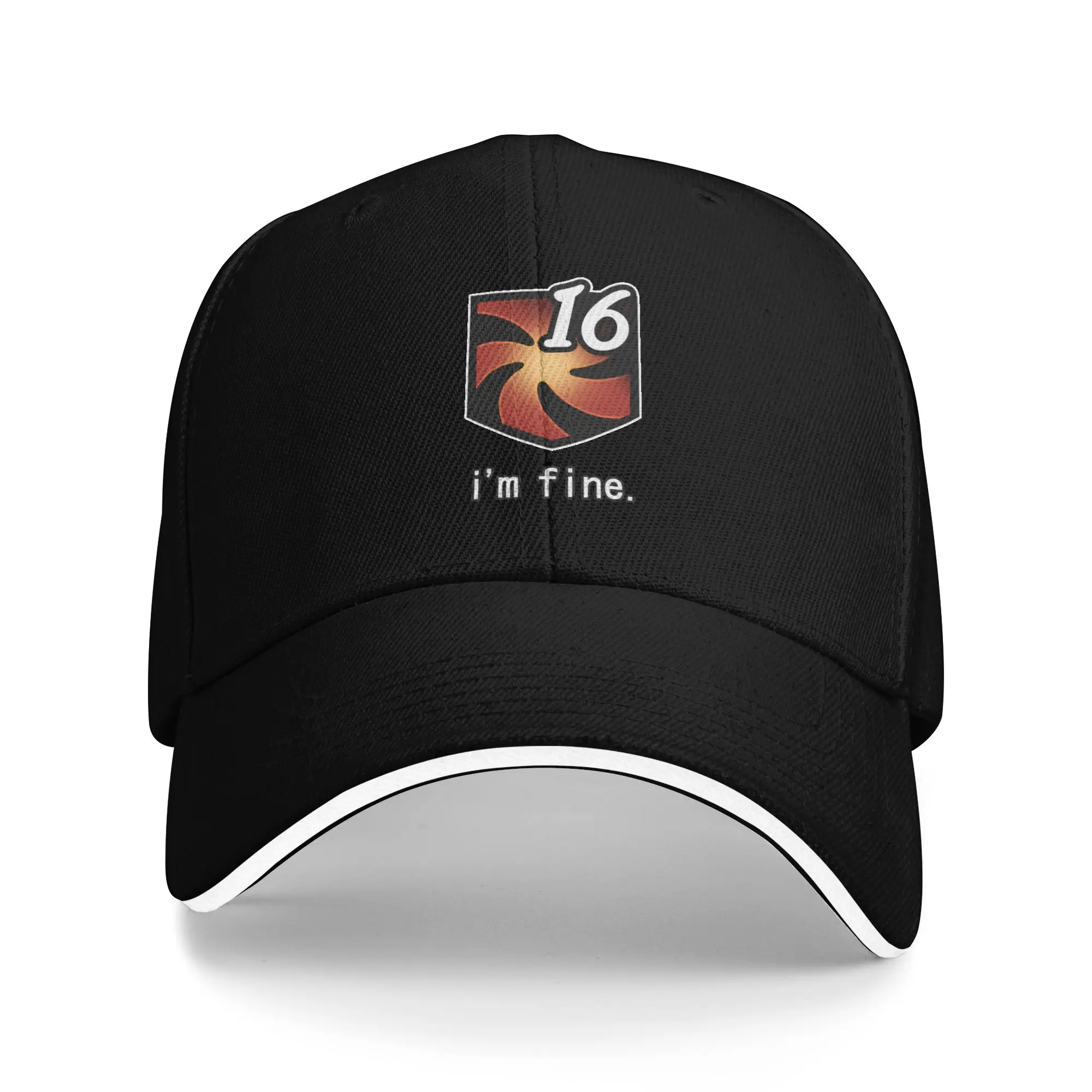 Hot Sale I M Fine Vuln Stacks Ffxiv Baseball Cap  Windproof Luxury Hat  Hiking Trail Luxury Hat