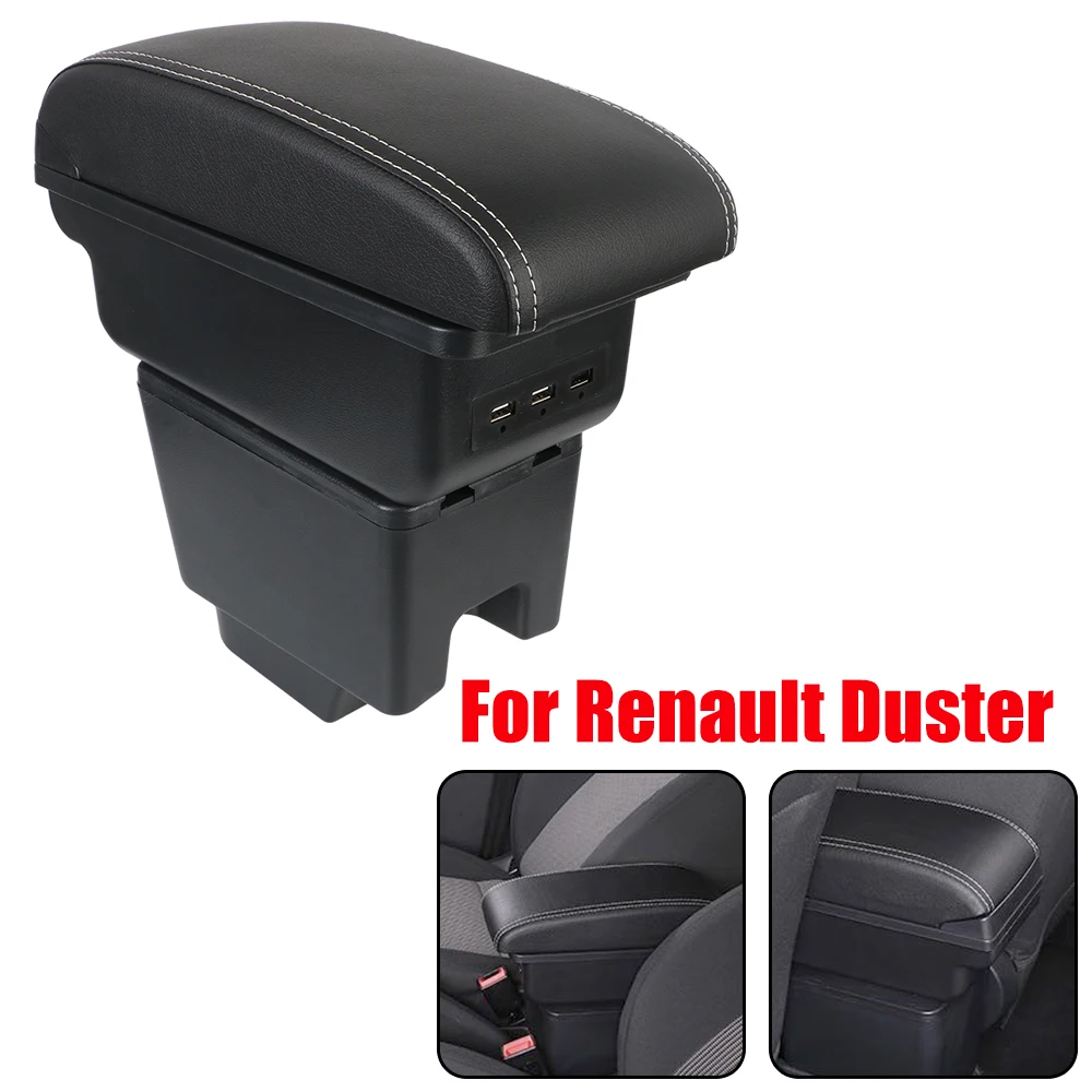 

For Renault Duster Car Armrest For Nissan Terrano 3 Renault Oroch Armrest Arm Rest Box Interior Details Retrofit Storage Box