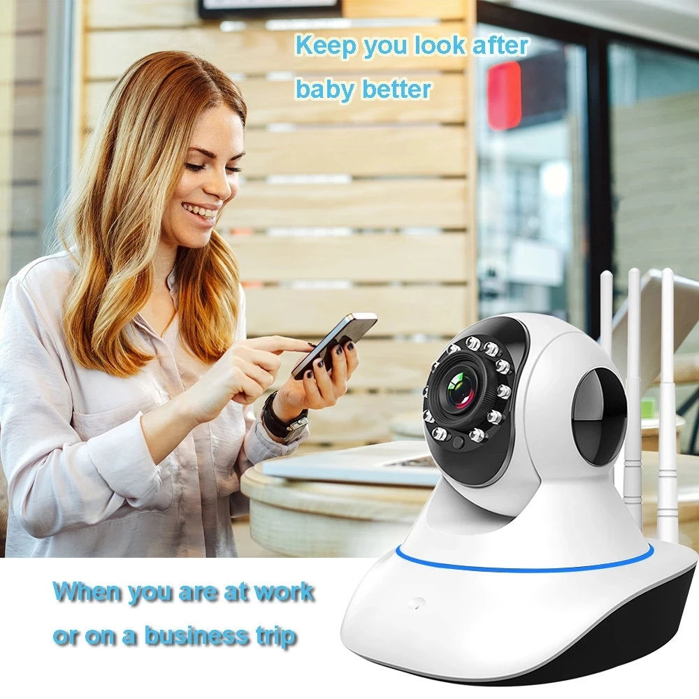 HD Wifi IP Camera 2MP 3MP Home Security Camera  Surveillance Camera IR Night Vision CCTV Camera Indoor Baby Monitor