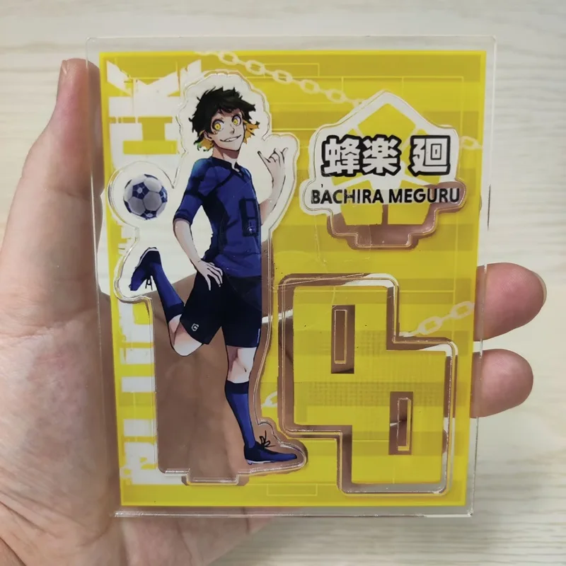 BLUE LOCK Anime Figure Shidou Ryuusei Nagi Seishiro Acrylic Stands Itoshi Rin Model Plate Desk Decor Standing Sign Birthday Gift