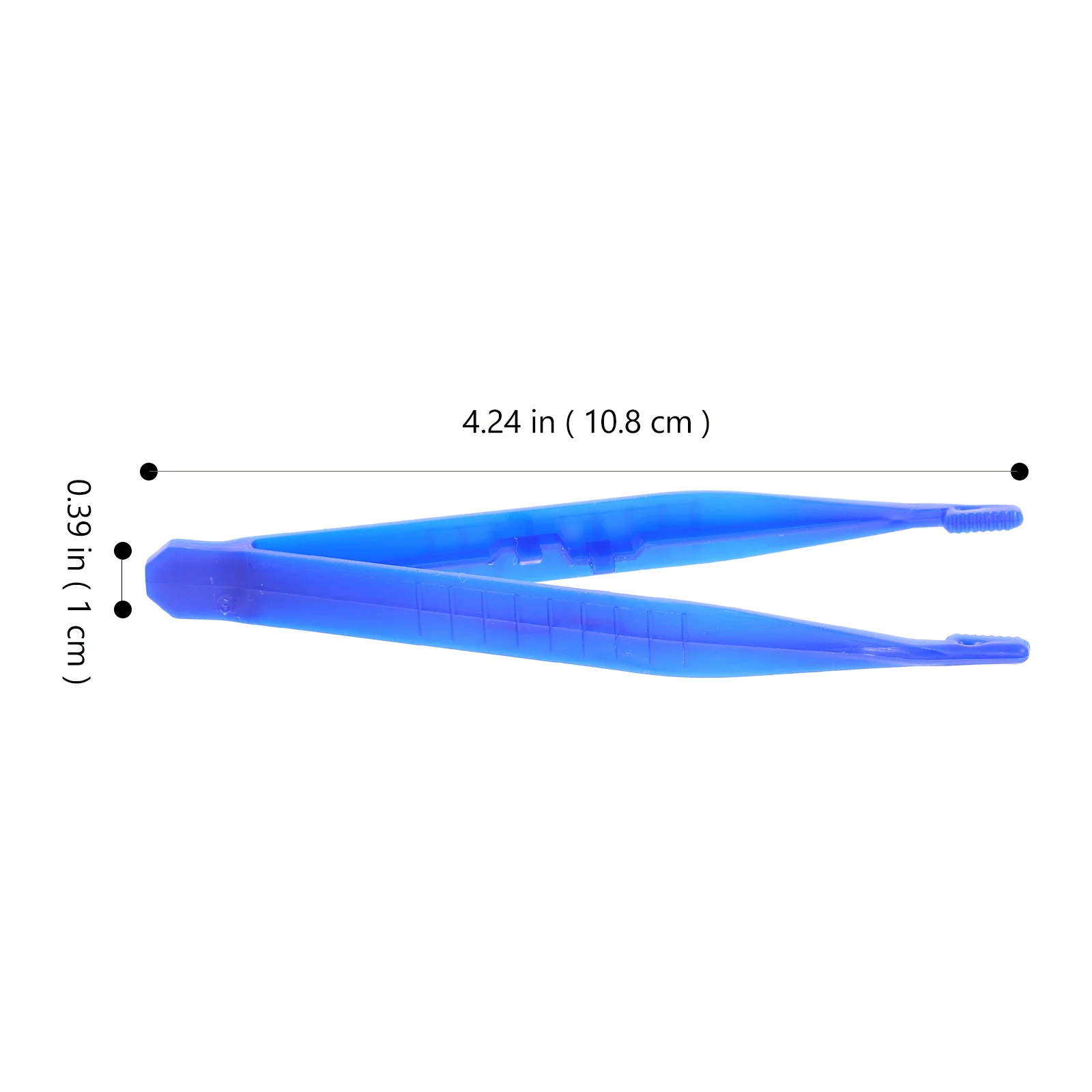 6 قطعة الزواحف البلاستيكية تغذية الملقط كليب سهلة الاستخدام لسحلية العقرب العنكبوت تغذية الحيوانات الأليفة أداة الزواحف مشبك أطعمة #4