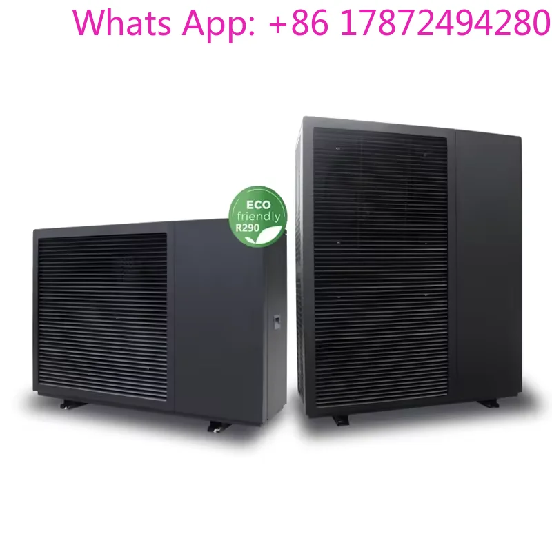 R290 A +++ Full Inverter for Heating Cooling and  with Cold Clima WIFI Smart Air Source to Hot Water