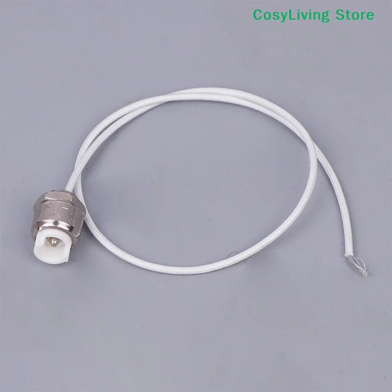 2Pcs Silver R7S Ceramic Lamp Holder For LED Lighting Lamp Tube Heating Tube Test Machine Head Lamp Tube Holder