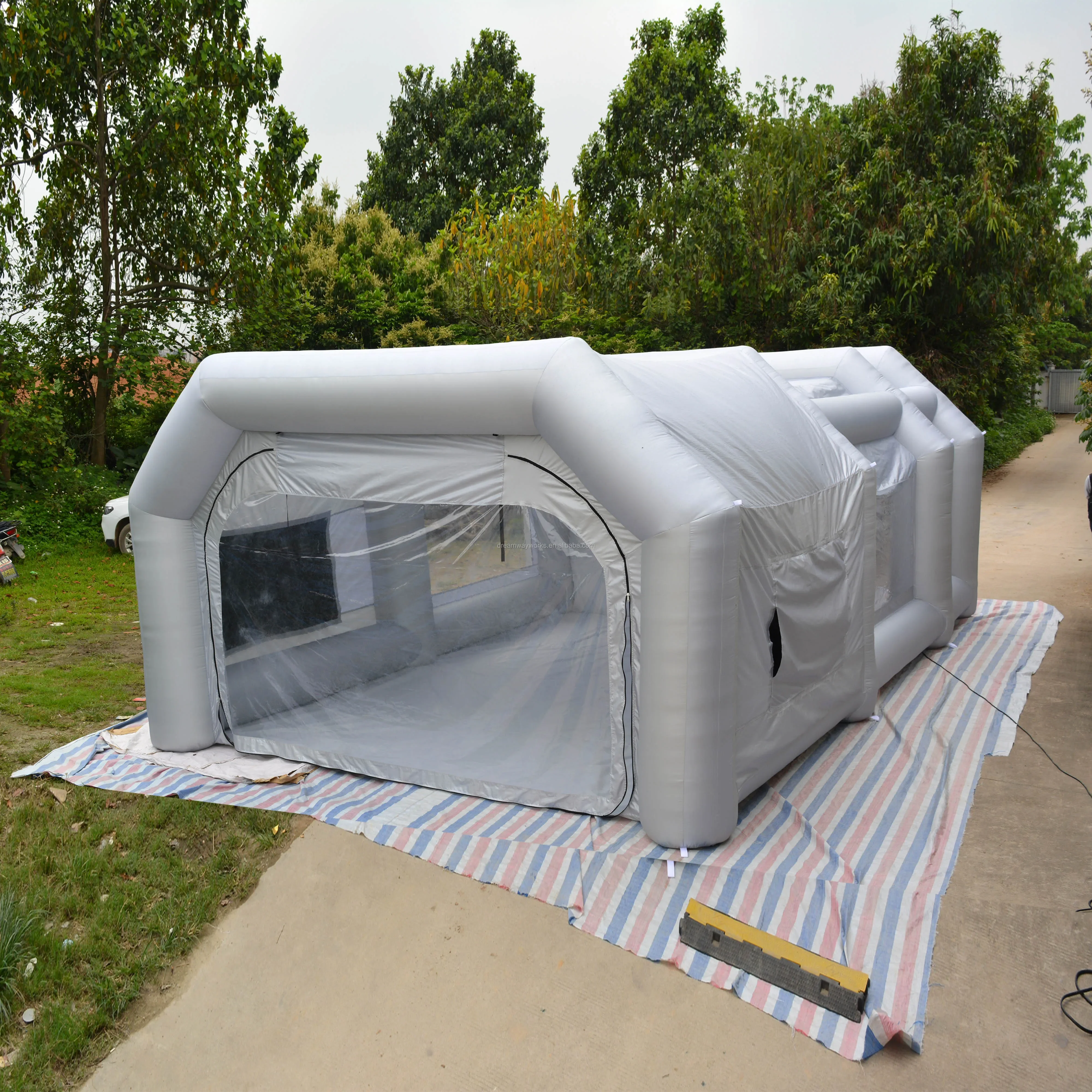 Paint Booth,2021 Hot Sale Inflatable Spray Booth, Portable Inflatable Paint Booth For Car Maintaining