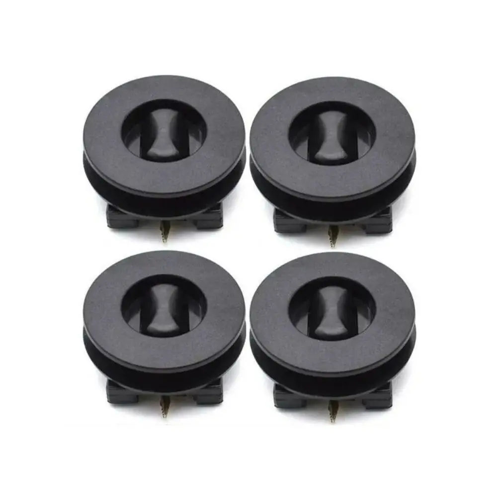 4Pcs Universal Carpet Clip Retainer Durable Anti-slip Buckle Grips for Alfa Romeo 159 Giulietta 147 Mito Giulia 156 166 GT Stelv