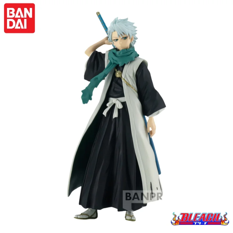 

In Stock Bandai Original Banpresto Bleach Hitsugaya Toushirou Action Figure Doll Brand New Boxed Anime Action Figures Toys