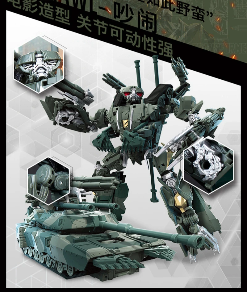 W magazynie Hasbro zabawki transformacyjne V-class Voyager Studio Series SOS12 Decepticon Brawl Robot figurki Model chłopiec prezent