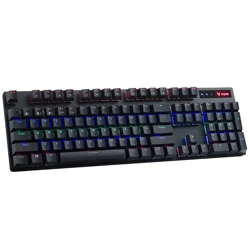 

mechanical keyboard, Internet cafe coffee dedicated e-sports chicken eating luminous mixed light