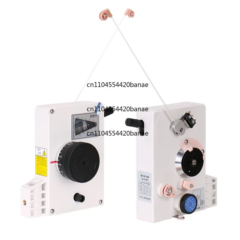 Magnetic damping tensioner, permanent magnet tensioner, tension controller