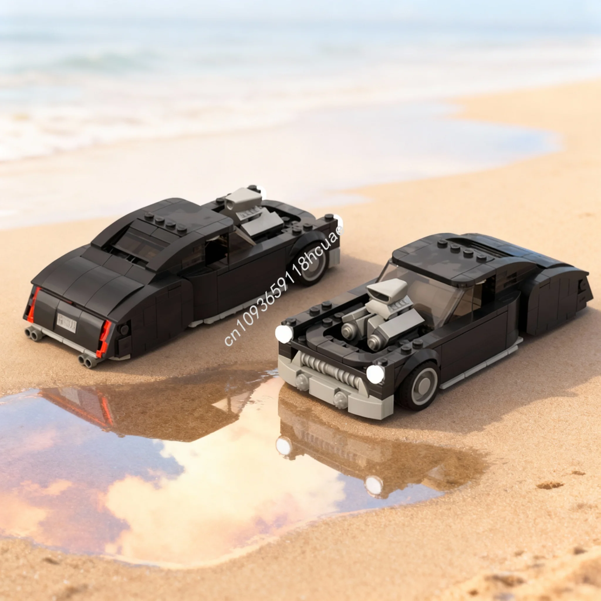 

259pcs MOC Hudson Hornet City Champions Model Building Blocks Construction Christmas Gifts Toys DIY Education Idea Brick Kids