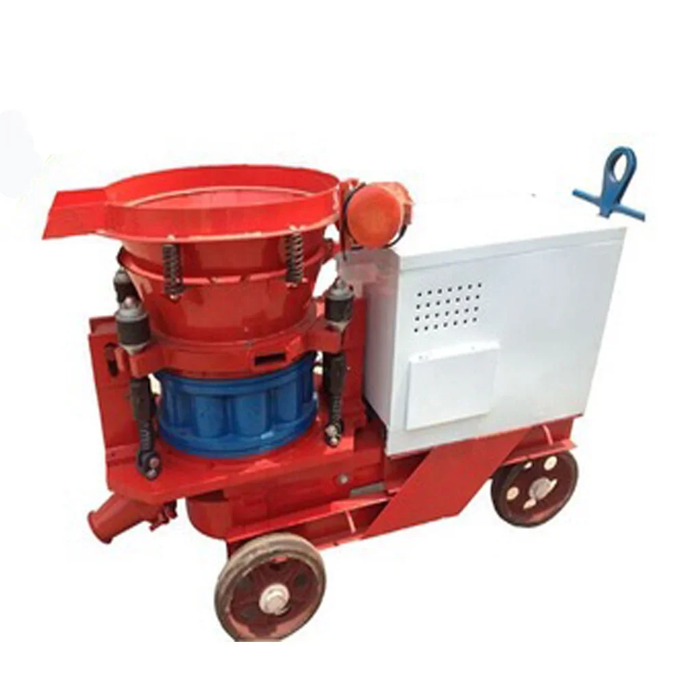 China High Quality Dry Concrete Shotcrete Pump Machine Automatically Construction Concrete Spraying Plastering Machine For Sale