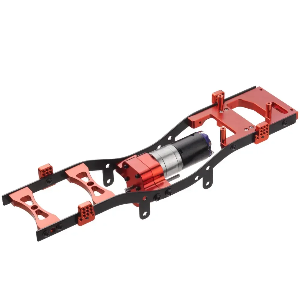 โลหะ RC Body CHASSIS กรอบชุดสําหรับ WPL C14 C24 1/16 รถอัพเกรดรถบรรทุกรถอะไหล่ฐานล้อประกอบ SHELL กรอบ