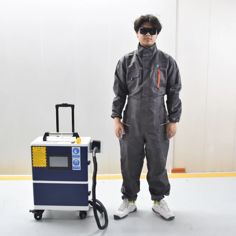 High Quality Pulse Laser Cleaning Machine 100W-1000W Rust Removal for Glass Plastic & Rubber for Home Use Restaurant Industries