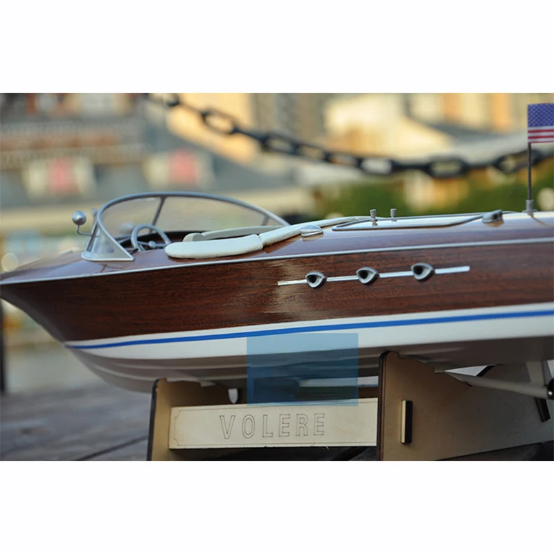 1/14 Yacht RIVA Series Simulation Volere Yacht Model High Quality Finished Ship Model 550 Motor Robust Power