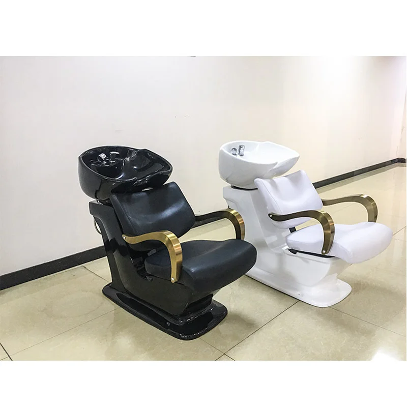 

!@！@Best Sale Beauty Salon Equipment Washing Hair Head Chair Cosmetic Beauty Lying Salon Bed Shampoo Barber Backwash Chair