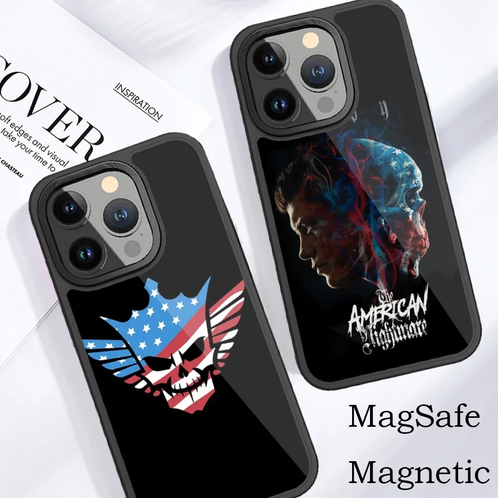 Cody Rhodes Phone Case For iPhone 15 14 13 12 11 Pro Max Plus Phone Magnetic for Macsafe Cases Cover