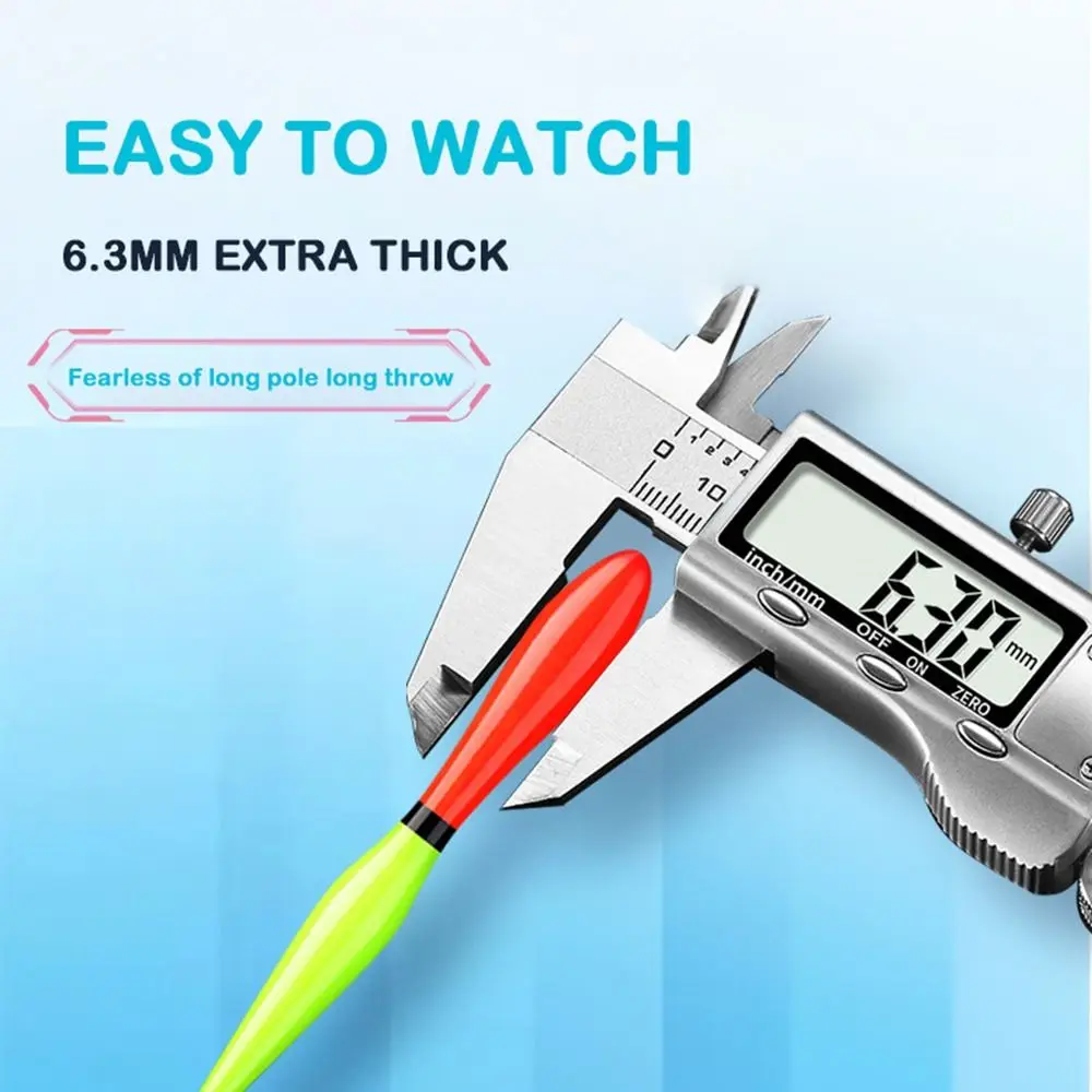 Indicator Rocky Fishing Lure Float Triangle Tail Sensitive Floats Bobbers Eye-catching Slip Drift Tube Fishing Floats Fishing