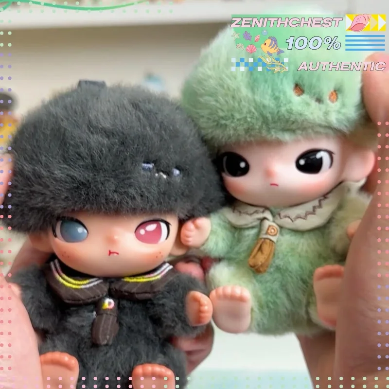 

Новый журнал POPMART Dimoo из серии New Life, слепая коробка Dimoo, виниловый плюшевый кулон, очаровательные фигурки для подвески, милая кукла