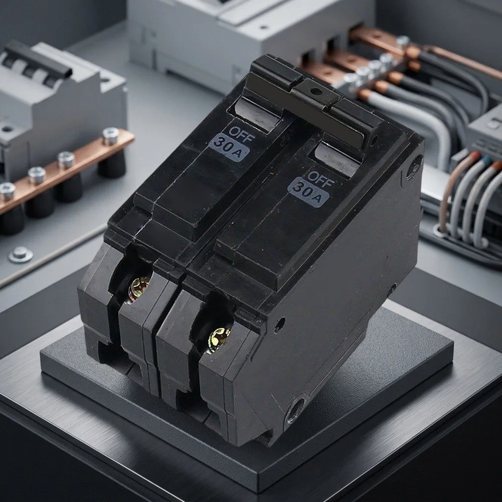 2P Miniature Circuit Breaker 20A 30A 50A 60A Designed for Overcurrent and Short Circuit Protection in AC Systems