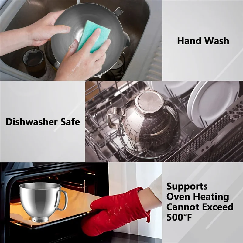 صلب مقاوم للصدأ لسلسلة السلطانية الكلاسيكية والحرفية ، خلاط برأس مائل 5 قيراط ، 5 كوارت