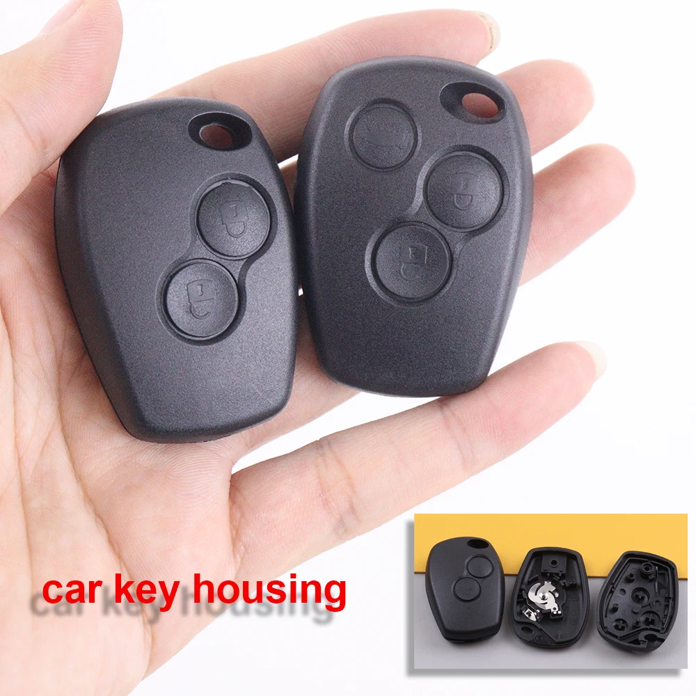 

2/3 кнопки, сменный автомобильный брелок оригинального размера, корпус для Renault Twingo Kangoo 2 Dacia Modus Clio 3