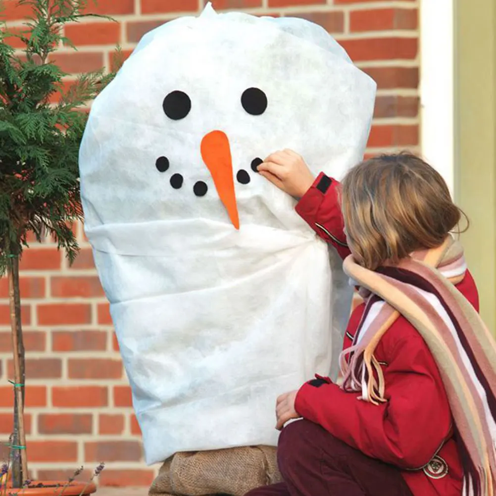 

Premium 1PC Christmas Tree Protector Cover Weather Resistant Non Woven Fabric Garden Decoration Tree Storage Plant