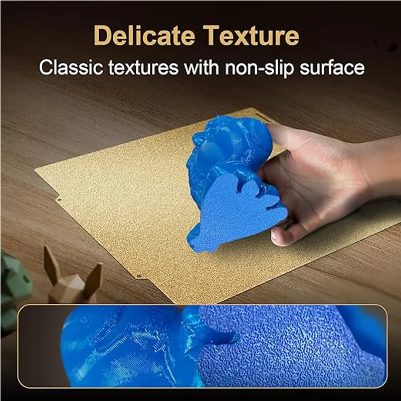 

ENERGETIC Voron PEI-пластина 254x254/305x305 мм, магнитный стальной лист, двусторонняя текстурированная PEI, гибкая термостойкая подложка для 3D-принтера