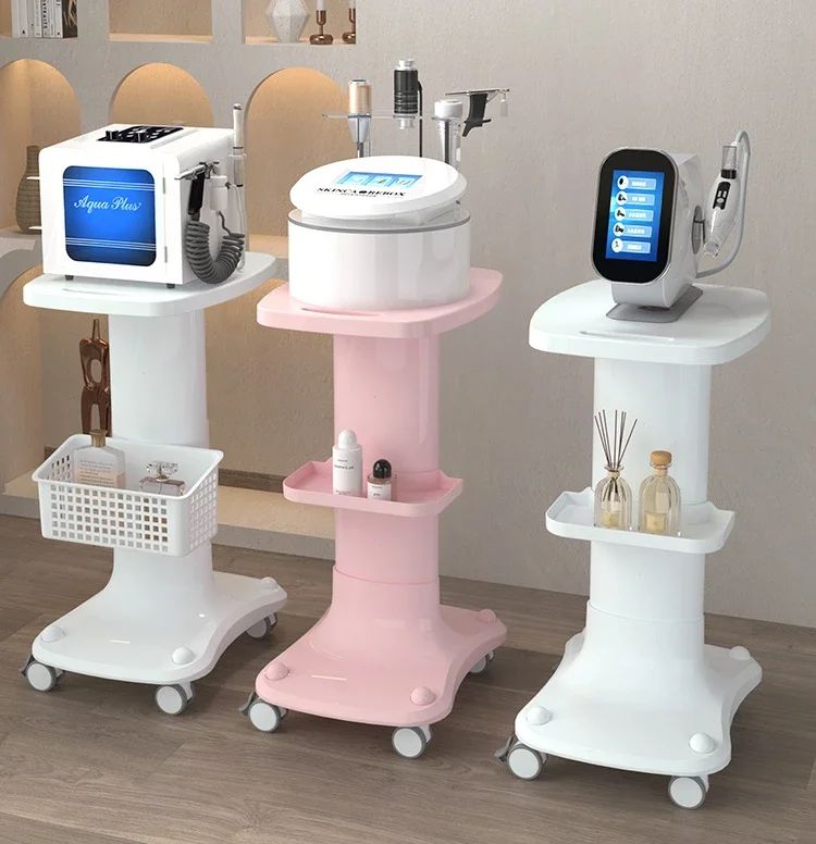 Beauty salon special instrument cart small bubble desktop rack