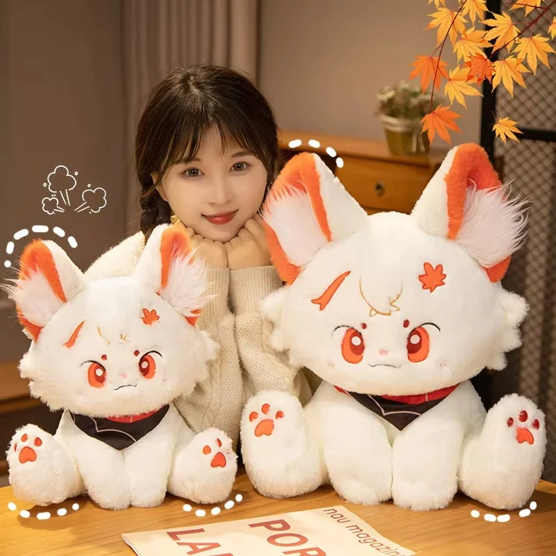 2024 Genshin Impact Cat Doll Plush Toy Scattered Soldiers Cat Pillow Mandrill Pillow Game Surrounding Doll Sleeping Pillow Gifts