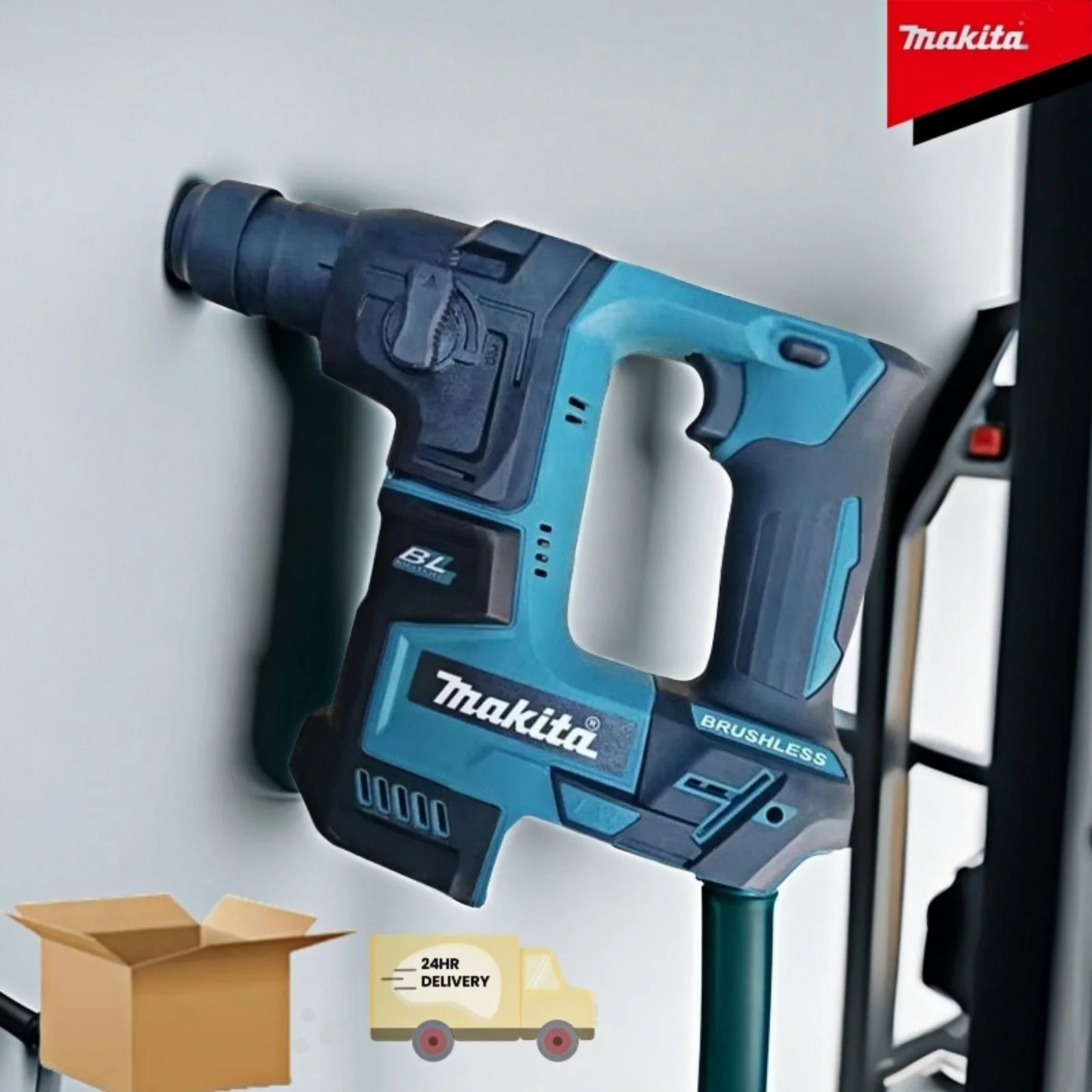 Makita 18v tools brushless Cordless Electric hammer drill for High power Multifunctional household power tools (No battery)