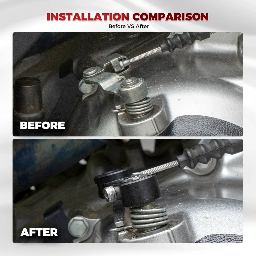 رابتور 700 سحب كبل القابض الذراع دفع رافعة الجمعية البليت متوافق مع ياماها رابتور 700 2006-2024 رابتور 700R 2011-2024 #5