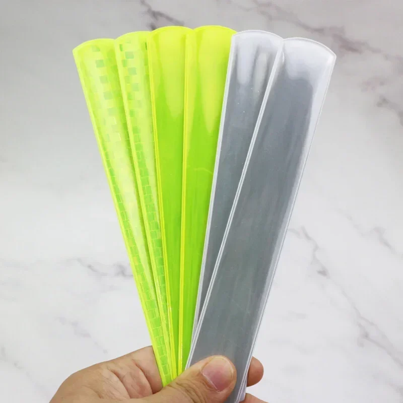 10 pezzi di bicicletta riflettente gamba sicura pantaloni clip cinturino fascio fascia inferiore cintura bici accessori per biciclette accessori