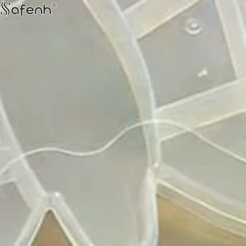 

1pc Butterfly Plastic Bead Storage Containers 13 Compartments Clear Ear Stud Storage Box Rubber Band Box