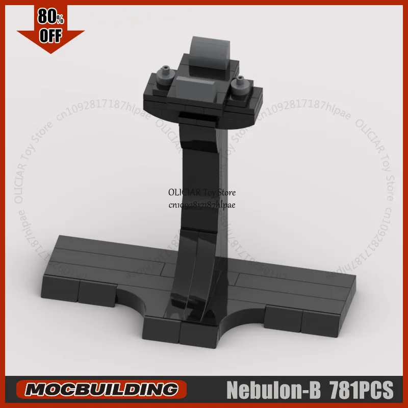 

Конструктор MOC «Киномобиль»: Кольцо с звездолётом на подставке, технологичные кирпичики, транспортные средства, креативные развивающие игрушки, рождественские подарки