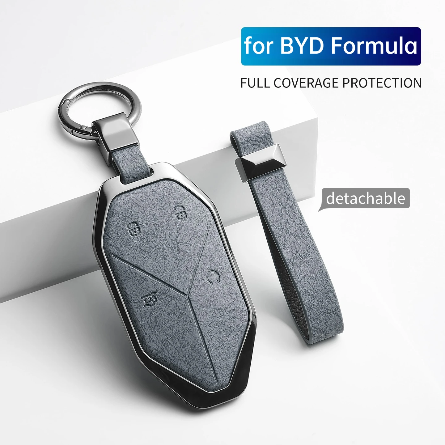 Car Key Case for BYD Formula Leopard SUPER 5 Ultra 8 Titanium 3 9 Fang Cheng Bao Keychain Cover Shell Holder Fob Accessories