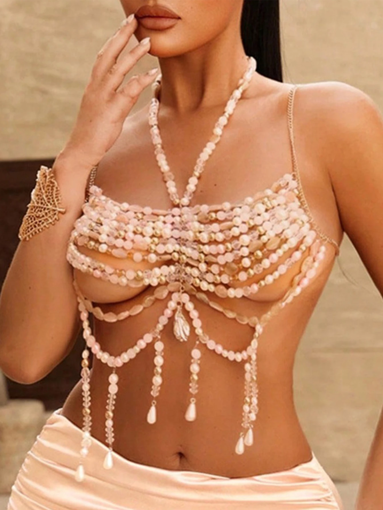 Sexy y2k kleding strass crop top vrouwen zomer zien door strand halter tank top vrouw cropped hotwife club party tops beha