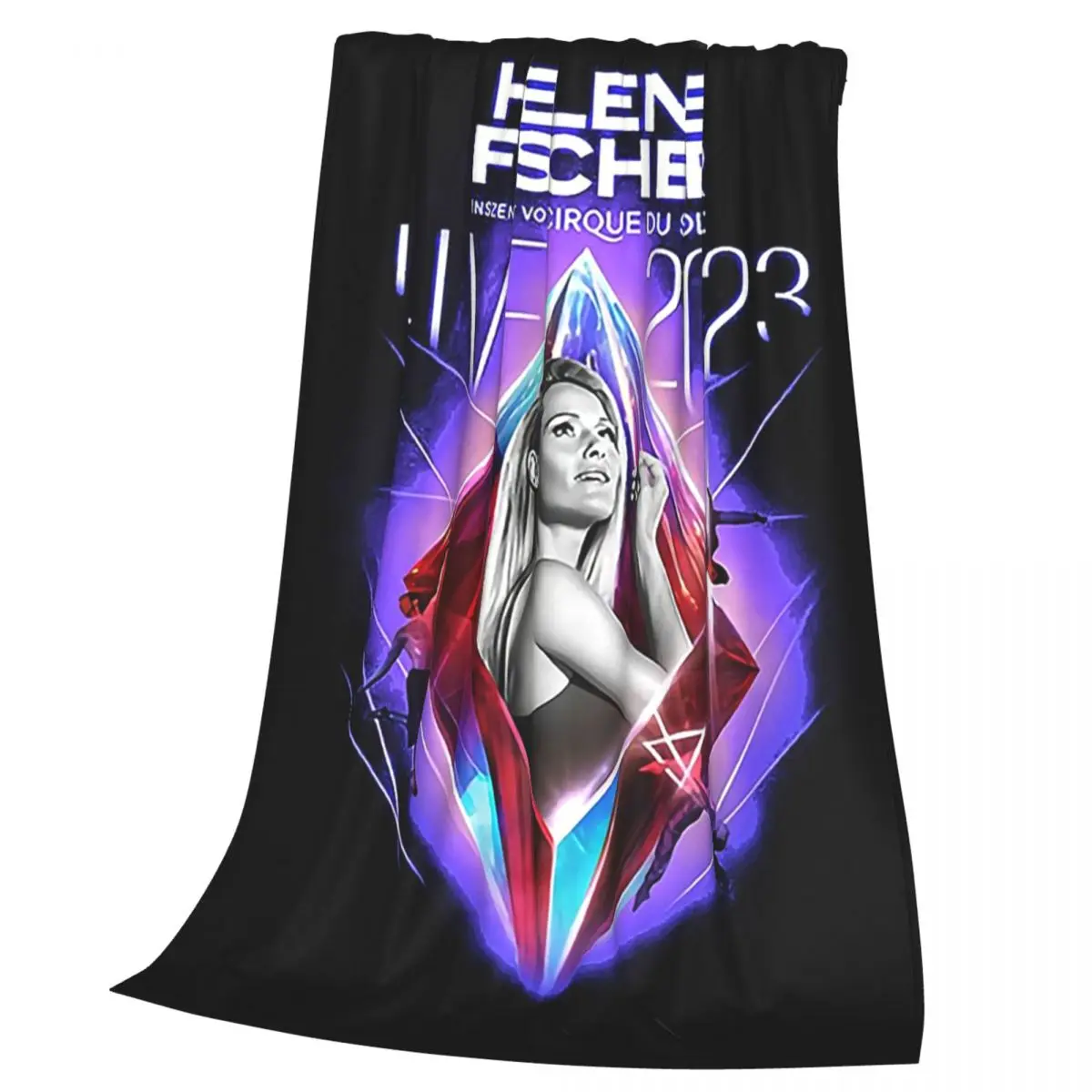 Helene Fischer Rausch 2023 Blankets Soft Warm Flannel Throw Blanket Cover for Bed Living room Picnic Travel Home Couch