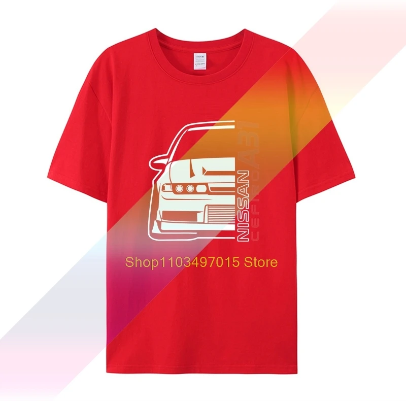 Cefiro a31クラシック日本の車のファンTシャツ、夏のファッション、2019