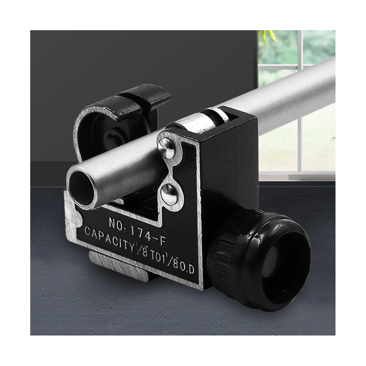 HVAC Repairing Tools, Air Conditioner Copper Tube Swaging Tool with Expander Drill Bit, Copper Pipe Cutter