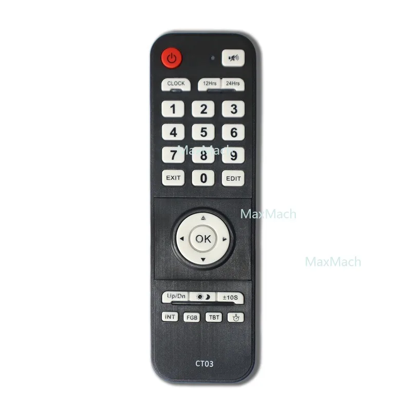 

CT03 Пульт дистанционного управления для светодиодного таймера для спортзала