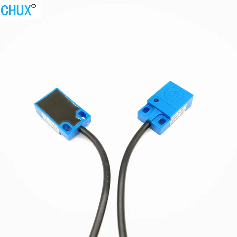 CHUX Square Proximity Sensor Small Size 5mm TL-W5 DC 12V 24V 3 Wire Metal Approach Inductive Switch Automation PNP NO PLC