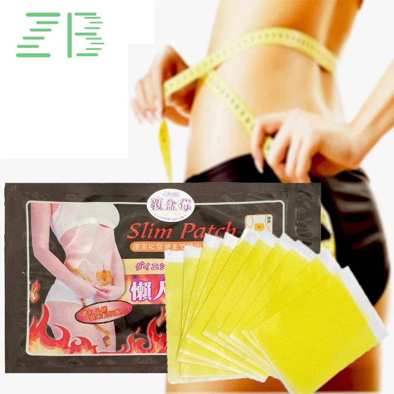 10pcs/bag High Quality Slimming Fast Lose Weight Belly Button Patch Slimming Paste Big Belly Stickers Super Popular Belly Paste