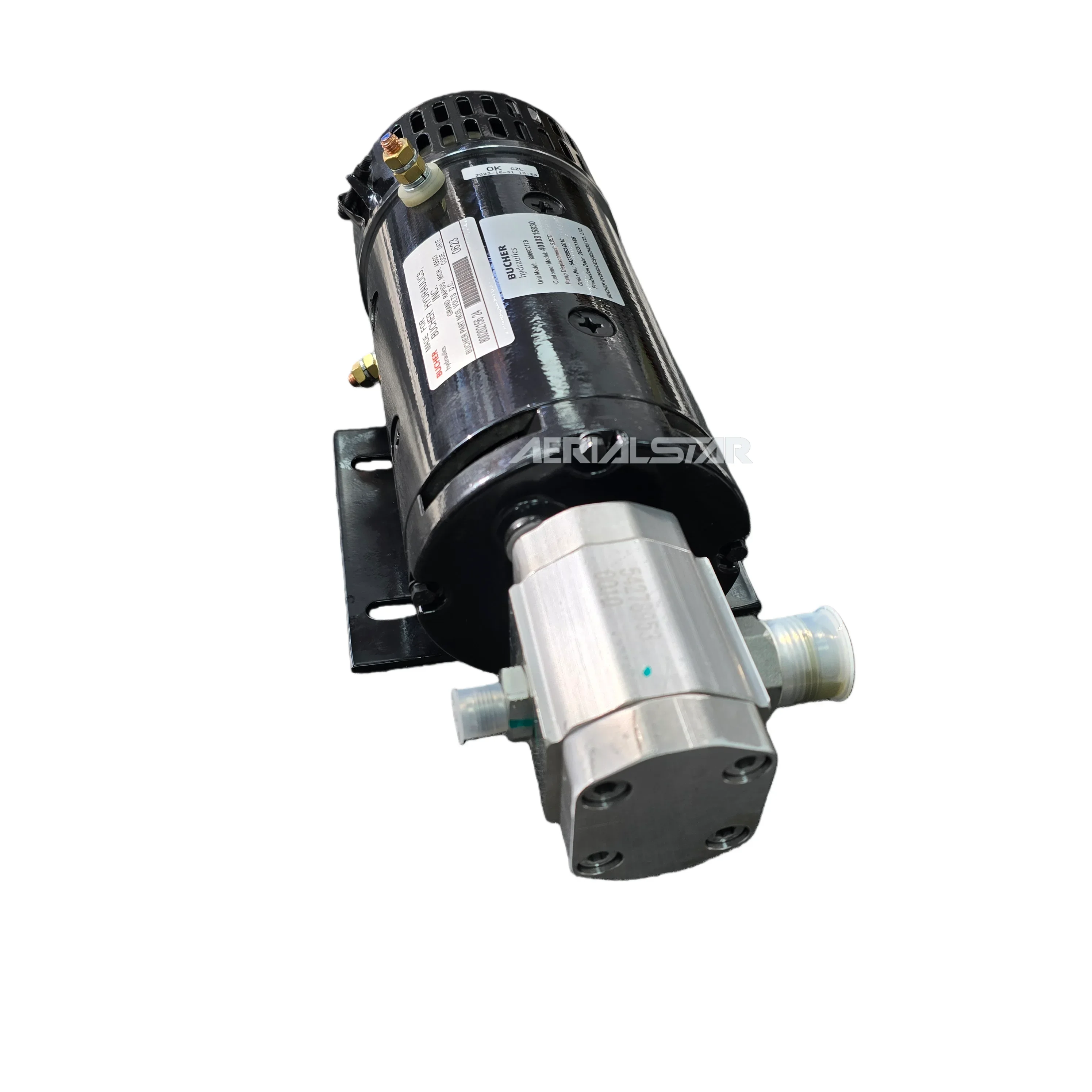Original Haulotte Part HA-4000815830 - MOTOR PUMP UNIT COUPLING WITH SPLINED SHAFT for COMPACT 10, COMPACT 12, COMPACT 14.