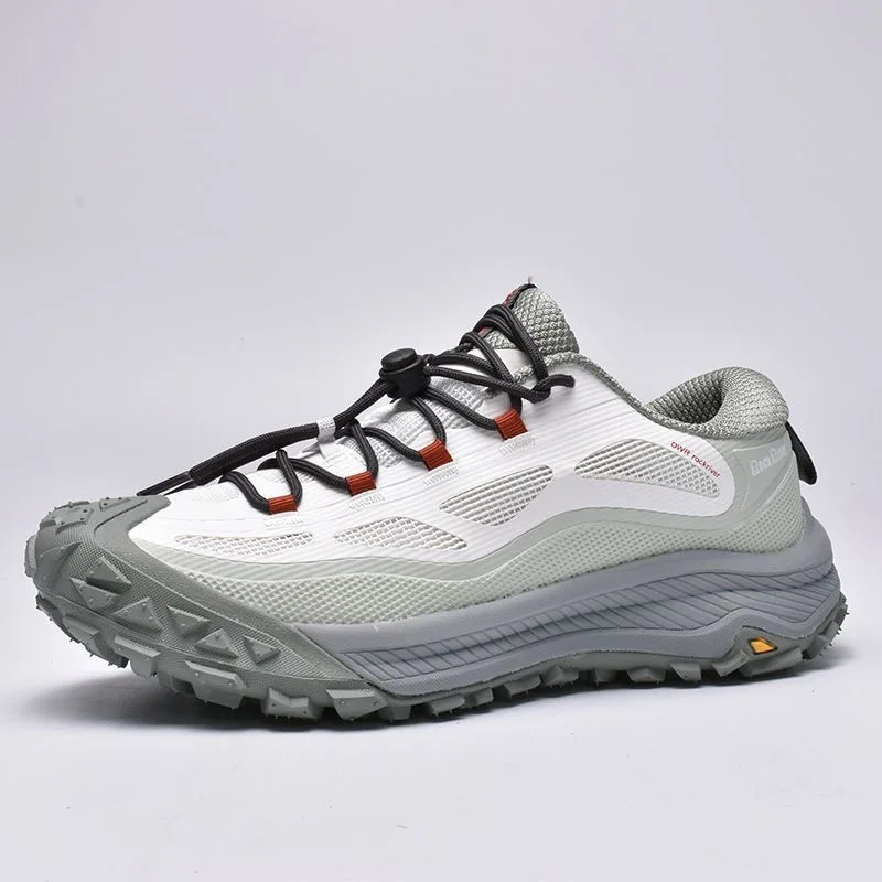 

Классические кроссовки для трейлраннинга 2026 года, мужские, нескользящие, для активного отдыха, на шнуровке, широкие, спортивные, для мужчин, повседневные кроссовки